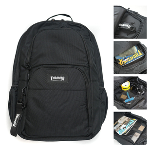 THRASHER 日版三色小LOGO学生休闲背包 THRASHER BACKPACK