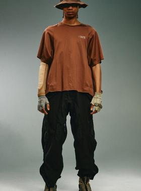 HAMCUS 24AW拼接长裤 VM01224-1 工装裤 美式