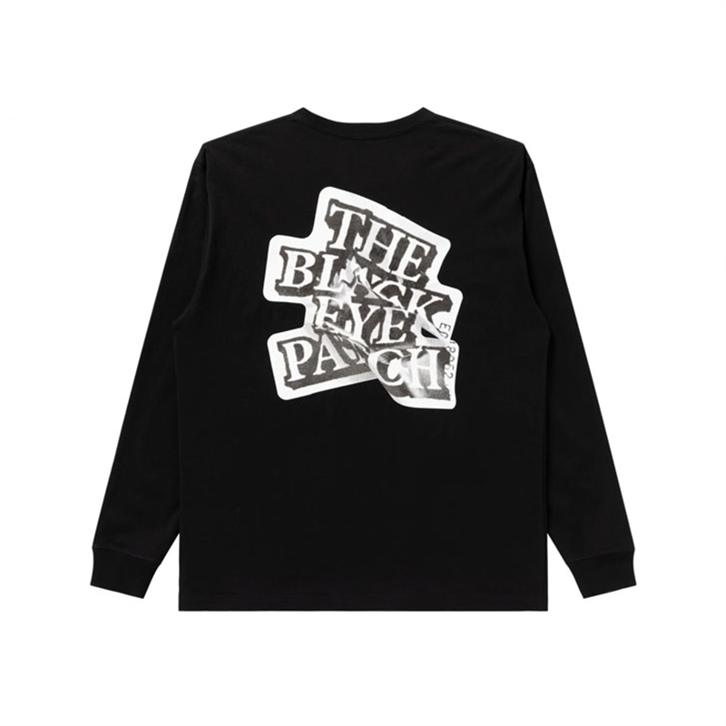 长袖BLACKEYEPATCH褶皱logo