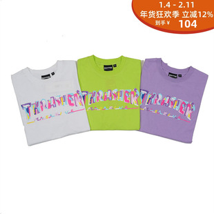 THRASHER棒棒糖LOGO短袖 LOLLIPOP S/S T-SHIRT街头百搭T恤