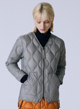 TAION 25AW MILITARY拉链羽绒夹克 经典内搭长袖 两侧拉链