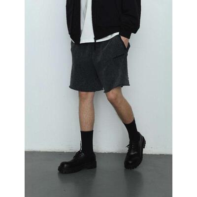 EGOFETCH短裤宽松水洗