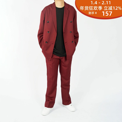 现货潮玩艺LOOSE21AW休闲西服