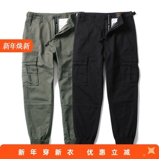 小脚裤 收脚束脚裤 男装 jogger RADIUM日系工装 pants多口袋工装 裤