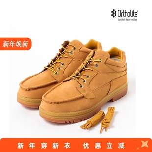 鞋 工装 男大黄靴 男防水中帮牛皮内增高休闲运动鞋 RADIUM日潮户外鞋