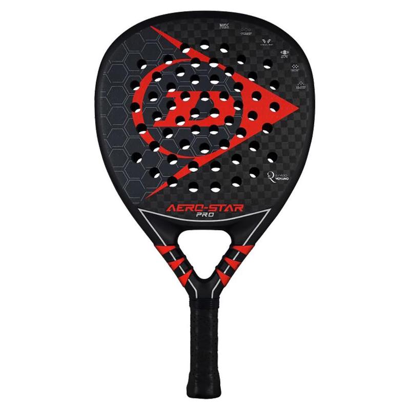 Dunlop/邓禄普AeroStar专业板式网球拍碳纤维钻石拍面增强控球红