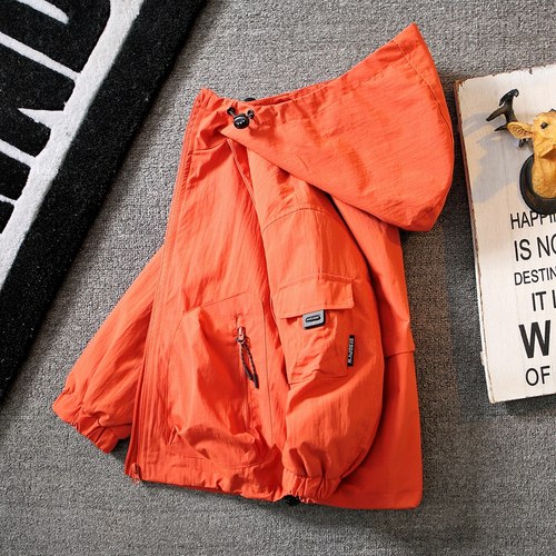 冲锋衣男童装时髦洋气春秋外套