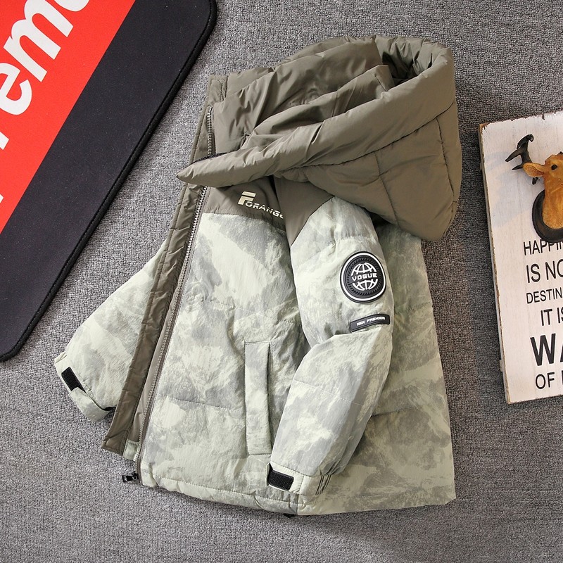 儿童羽绒服男童2025新款13男孩冬童装韩版洋气15岁中大童男装加厚