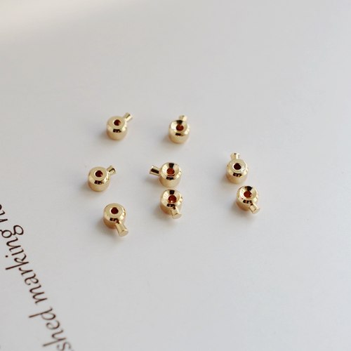 14K包金镀金保色高压锅定位珠