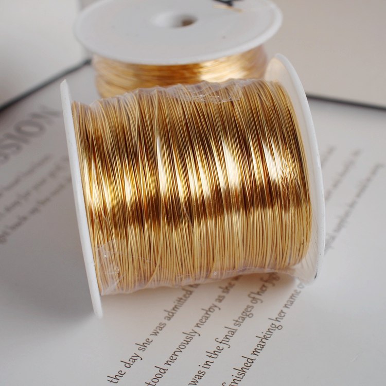 保色铜丝线半硬造型绕线打底diy手工串珠定型饰品首饰绕线软铜线,饰品/流行首饰/时尚饰品新,线,淘宝优惠券,粉丝福利购,淘宝优惠卷