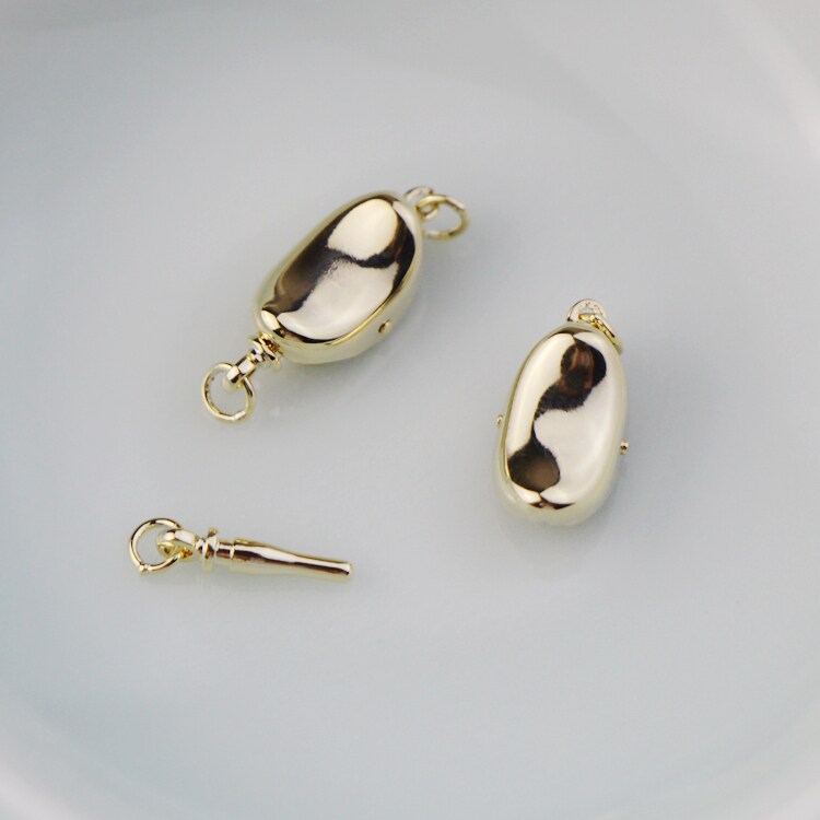 铜包14K金保色扣头插棒扣自制手链项链链接收尾扣diy手工饰品配件,饰品/流行首饰/时尚饰品新,其他DIY饰品配件,淘宝优惠券,粉丝福利购,淘宝优惠卷