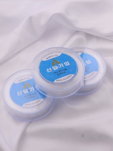 Импортный эластичный слюнявчик, прозрачная высококлассная леска из грецкого ореха ручной работы, в корейском стиле, «сделай сам»