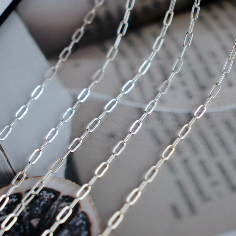 保色包银链条压光字长diy韩版百