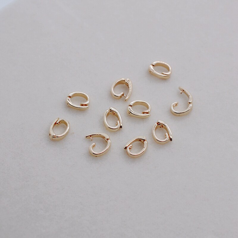 临兰吊坠扣diy开口卡扣保色