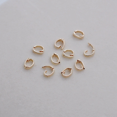 临兰吊坠扣diy开口卡扣保色