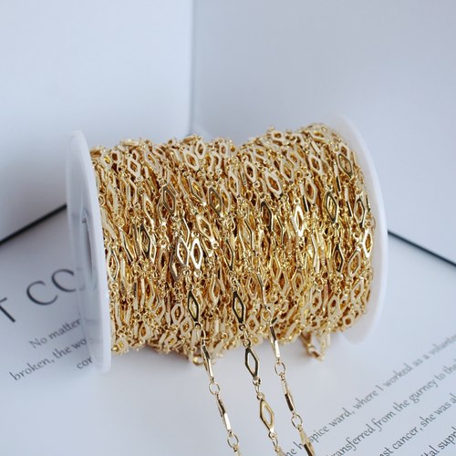 diy手工链条链子手链配件包金