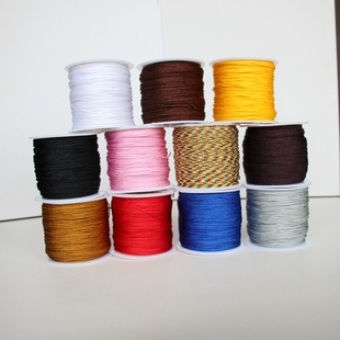 72号玉线自制手工编绳中国结红绳子diy手工饰品材料红绳手链串珠