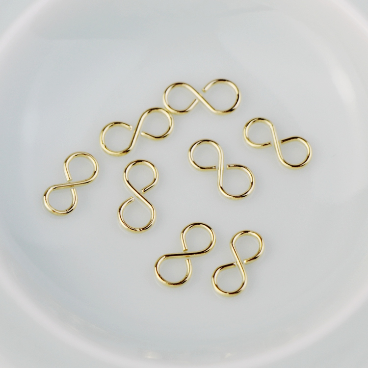 14k包金保色永恒无限环扣手链