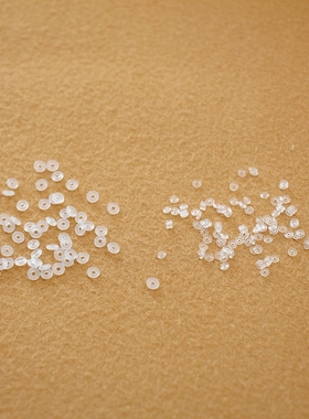 硅胶隔片垫片diy手工串珠珍珠碧玺水晶手链项链防磨损软橡胶隔片