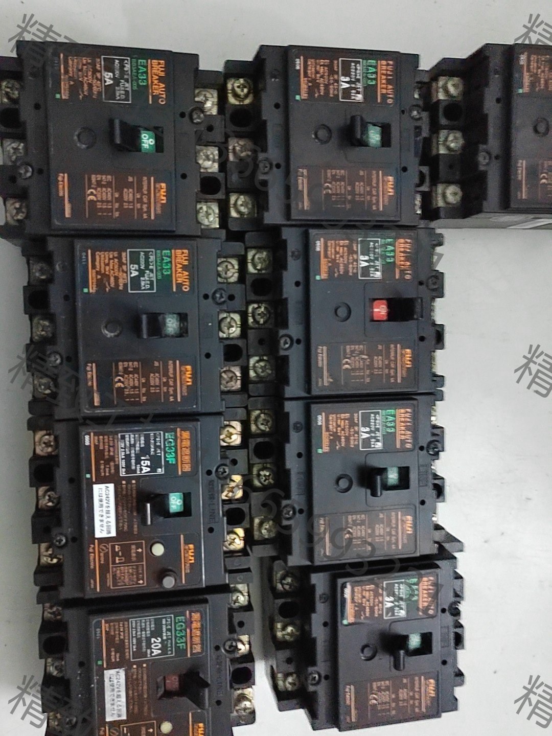 议价产品:富士3P空气开关EG33F  EA33  3P 3A6个 5