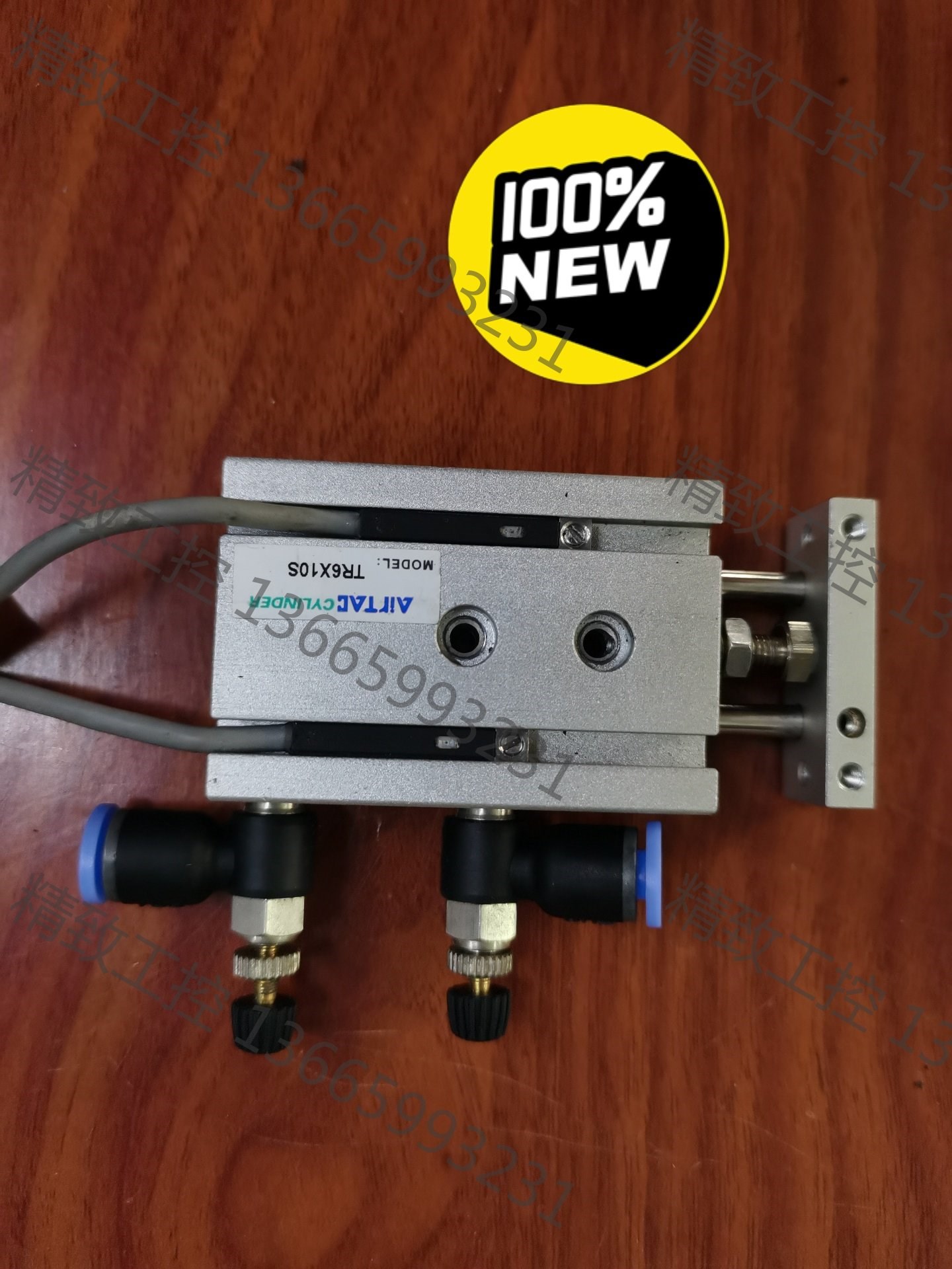 议价产品:Airtac亚德客双轴气缸TR6X10S，成色如图实物拍摄，