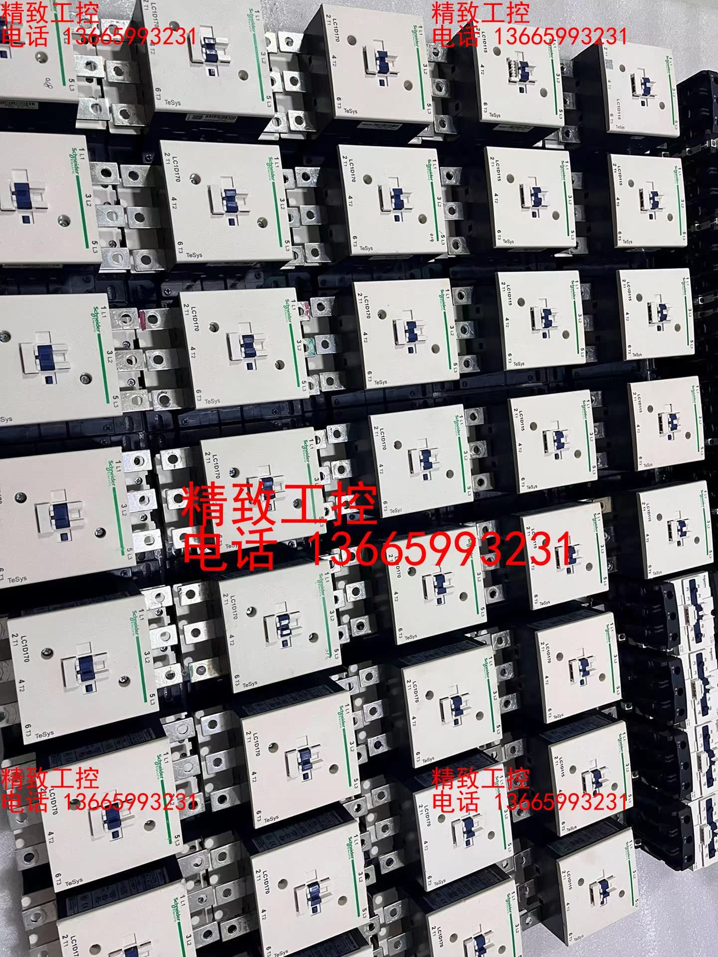 施耐德接触器LC1D80/LC1D115/LC1D170，线