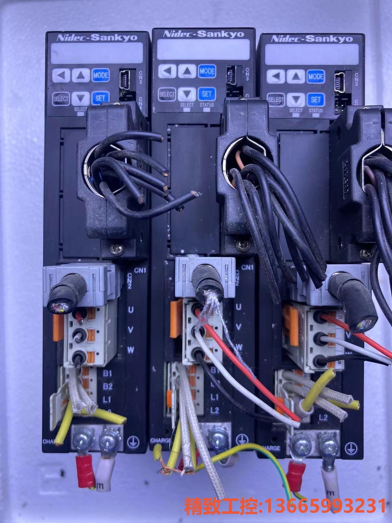 议价:sankyo三协伺服驱动DA22411,400W.三个拆机打