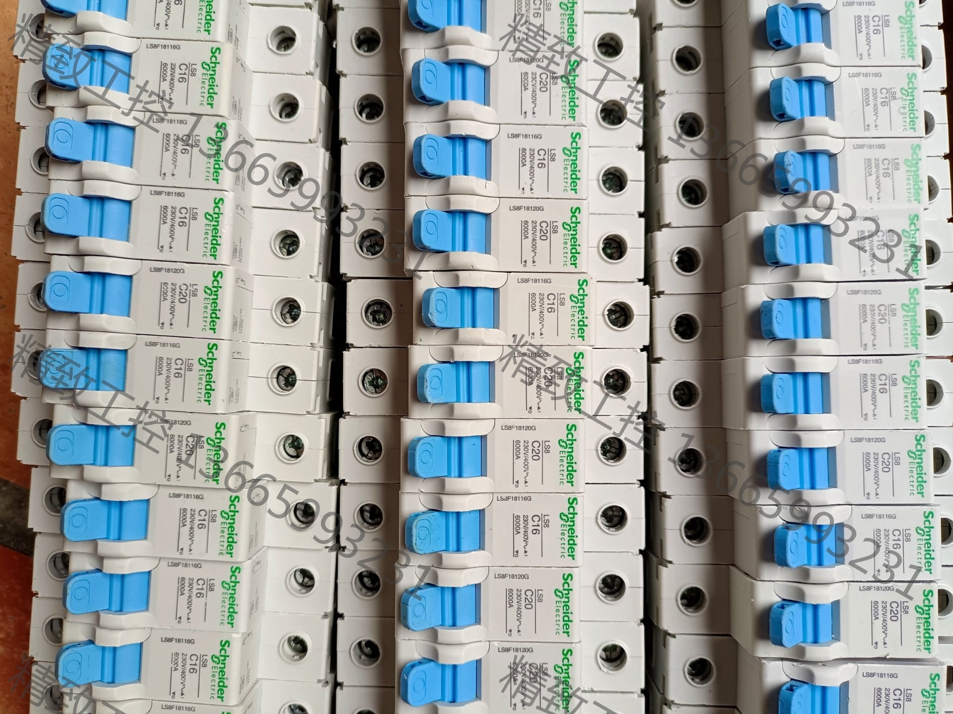 议价产品:施耐德EZ7/LS8系列空开，正品拆机，拆机货正常磨损，成