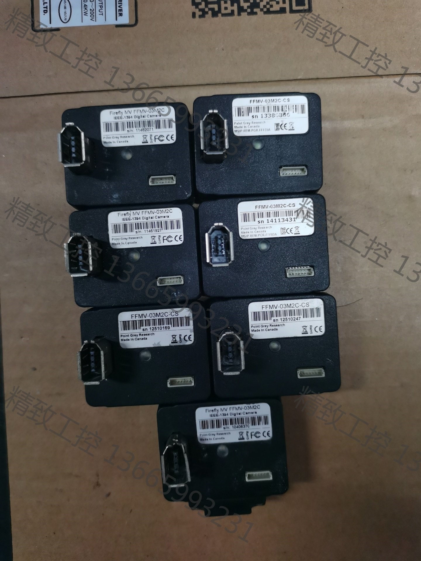 议价产品:灰点工业相机FFMV-03M2C-CS/FFMV-03M2C