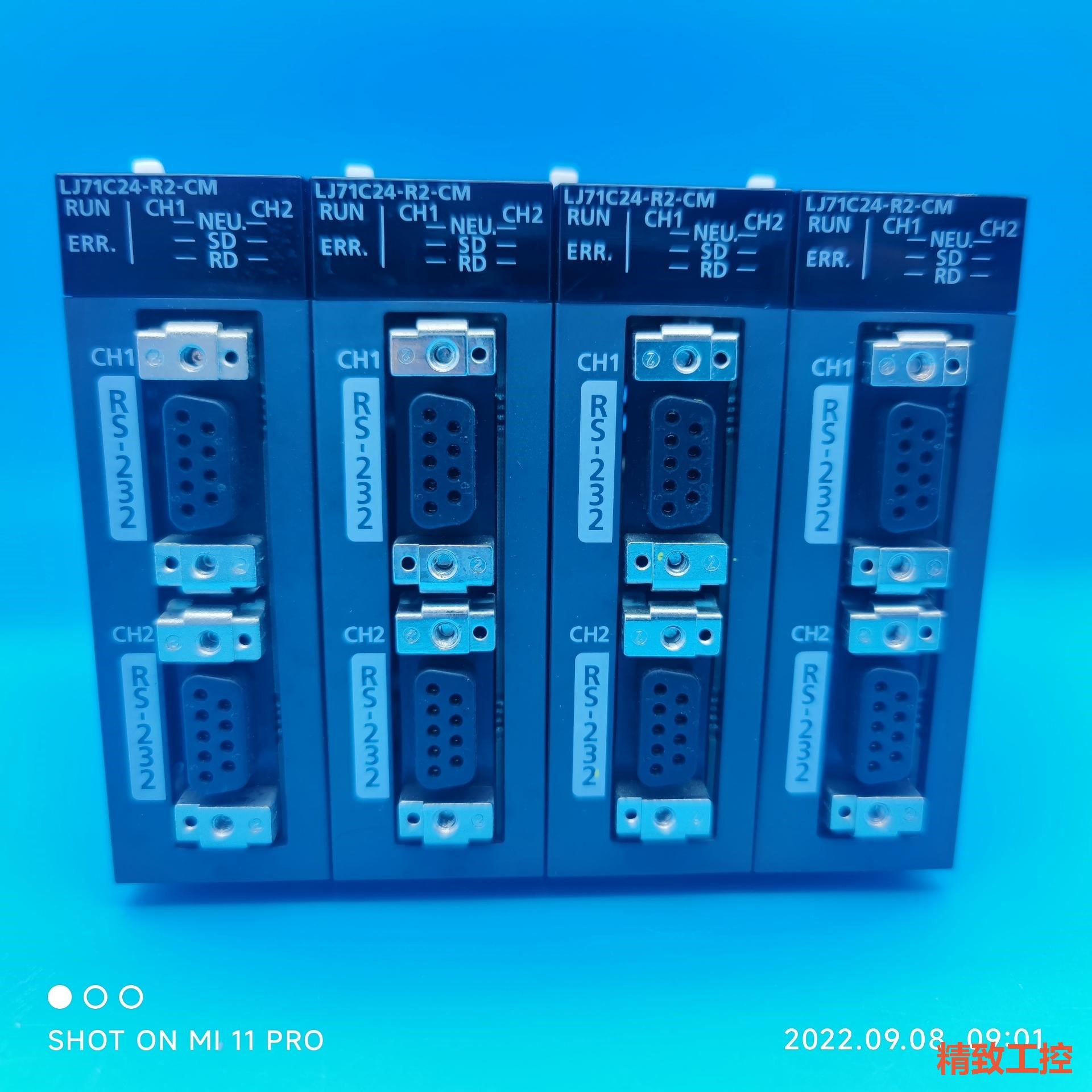 议价：三菱PLC L系列通讯模块 LJ71C24-R2-CM 成色