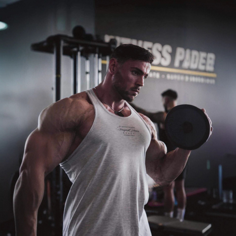 夏季男士健身背心男跑步训练上衣