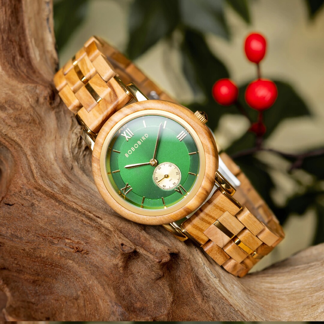 BOBOBIRD情人节手表气质小众时尚优雅木表轻奢小巧女生木制手表