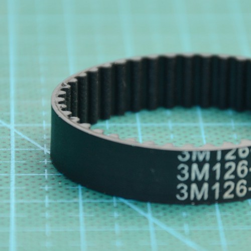 橡胶环形带 齿宽3MM  带宽6MM 圆弧齿 进口玻璃纤维增强