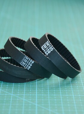 HTD3M-9橡胶同步带 环形带 周长147/150/153/156/159/162 带宽9MM