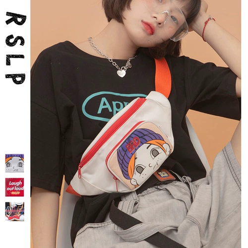 Сумка через плечо, спортивный универсальный японский рюкзак в стиле хип-хоп для отдыха, в корейском стиле