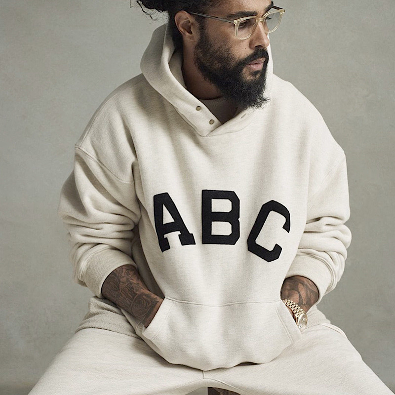 宁波原厂ABC卫衣连帽FEAR OF GOD第七季主线卫衣男美式休闲宽松FG