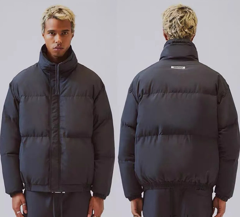 宁波原厂FOG Essentials棉衣拉链外套男潮牌高街棉服超厚超保暖冬