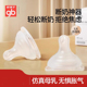 好孩子奶嘴宽口径通用新生婴儿仿母乳实感防呛防胀气柔软奶嘴新款