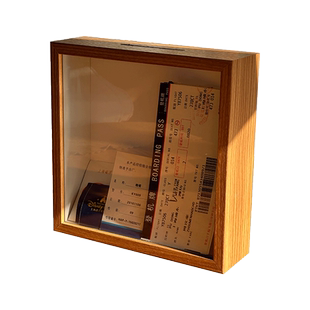 火车票演唱会景区门票电影票旅行车票记录票根相框收纳收集收藏