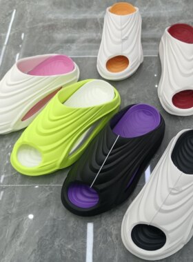 正品亚束运动拖鞋新款破茧男士户外高弹减震厚底外穿篮球凉拖夏季