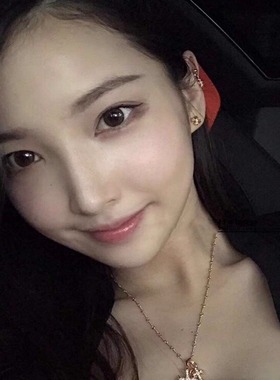 牌克罗CH925纯银心男女款锁骨项链轻奢镀金22k十字架吊坠毛衣颈链