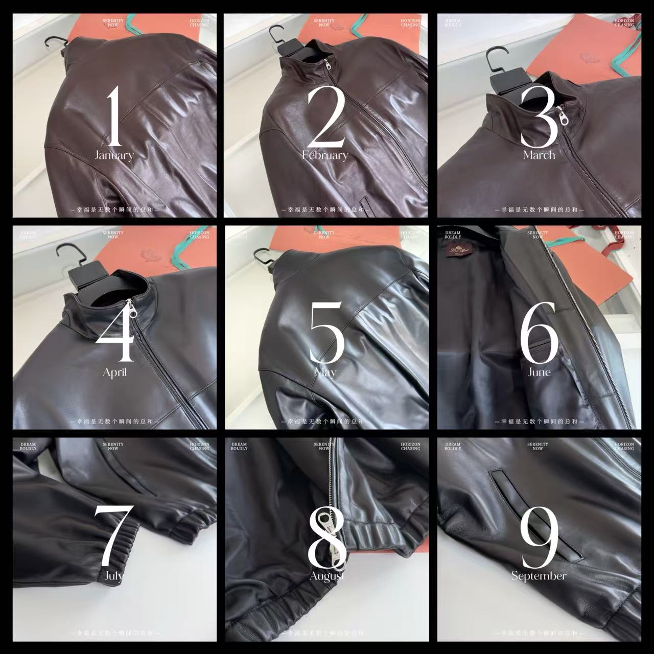 【重磅】LP25秋冬经典商务男士休闲皮衣外套极简真皮100%羊皮夹克