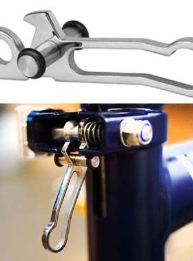 TI-PARTS小布钛合金轻量化镂空折叠束扣快拆管束