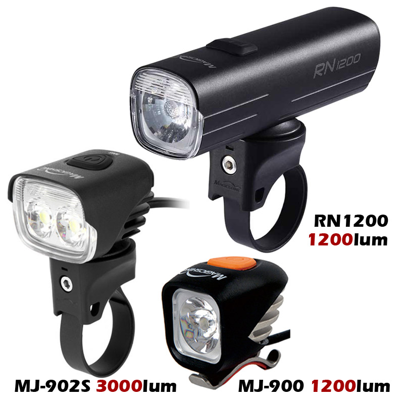 公路车灯夜骑车前灯迈极炫自行车