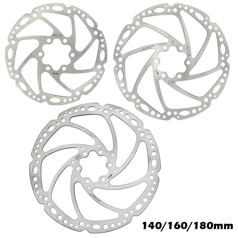 台湾轻量公路车折叠车碟刹专用140/160不锈钢散热碟盘碟片