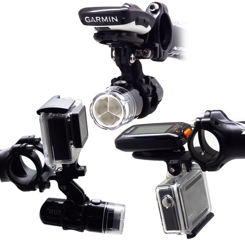 自行车佳明百锐腾码表架车灯架