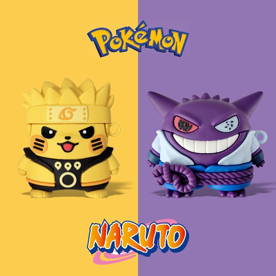 适用xiaomi小米redmi红米buds4保护套5pro活力版redmibuds3火影忍者6pro青春版无线蓝牙耳机壳精灵宝可梦