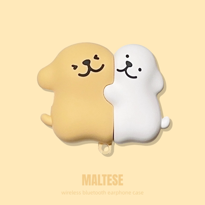 适用xiaomi小米redmi红米buds5pro保护套redmibuds6pro青春版xiaomibuds5线条小狗4pro活力版无线蓝牙耳机壳