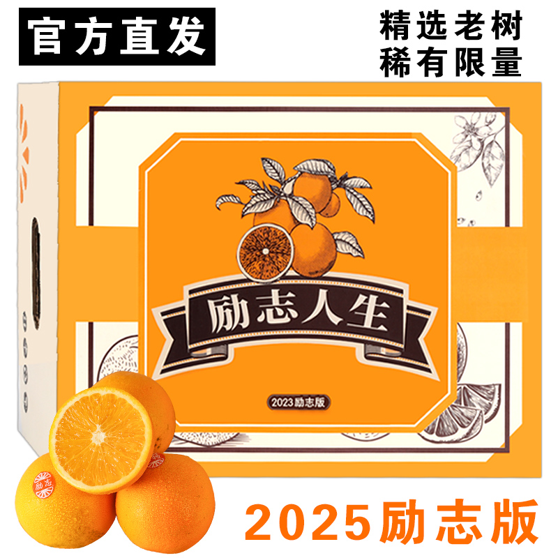 正品云南志褚橙特级云南哀牢山冰糖橙新鲜应季水果志褚橙官方旗舰