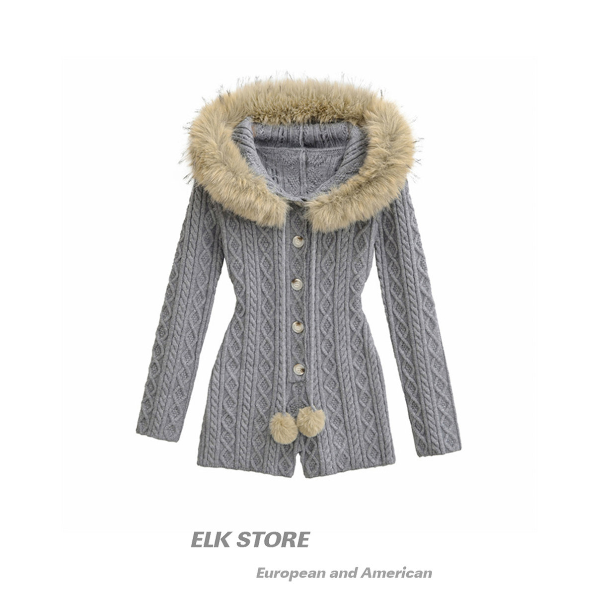 涩谷辣妹灰色修身显瘦连帽小毛领连体裤女秋冬百搭时髦紧身短裤子,女装/女士精品,连体衣/裤,淘宝优惠券,粉丝福利购,淘宝优惠卷